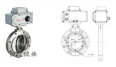 電動真空蝶閥 電動真空蝶閥